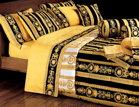 black versace bed cover|versace bed sheets.